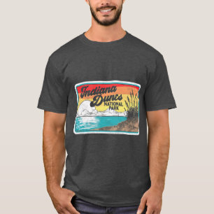 T-shirt Indiana Dunes National Park Retro Vintage 80 ans