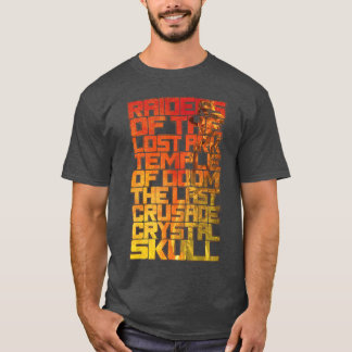 T-shirt Indiana Jones Les Aventuriers De L'Arche Perdue Ti