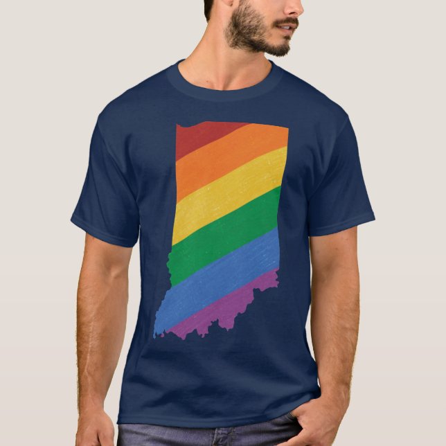T-shirt Indiana Pride (Devant)