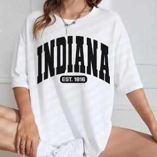 T-shirt Indiana Vintage Shirt, États-Unis Jour et cadeau d