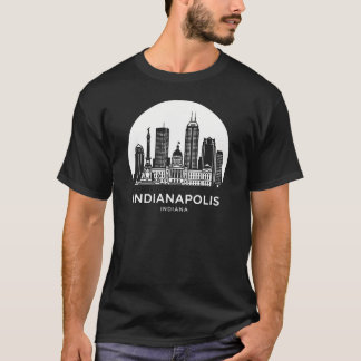 T-shirt Indianapolis City Indiana