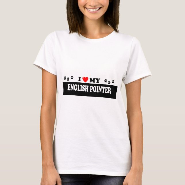 T-SHIRT INDICATEUR ANGLAIS (Devant)