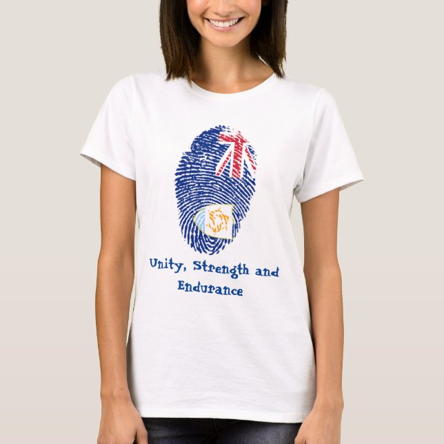 T-shirt Indicateur Anguilla (Devant)