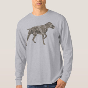 T-shirt Indicateur aux cheveux courts allemand