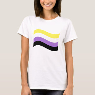 T-shirt Indicateur d'activation non binaire