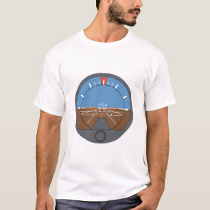 T-shirt Indicateur d'altitude Instrument de vol de l'aéron