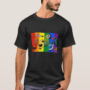 T-shirt Indicateur de fierté Birdorable