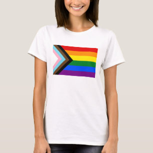 T-shirt Indicateur de fierté de progression LGBTQ+