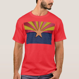 T-shirt Indicateur de l'Arizona look métallique