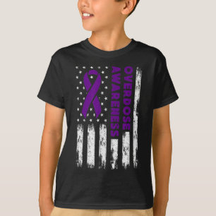 T-shirt Indicateur de sensibilisation à la surdose Toxicit