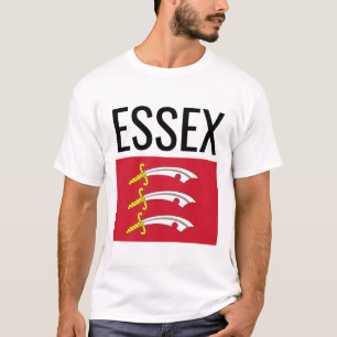 T-shirt Indicateur du comté d'Essex // Anglais