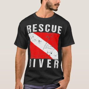 T-shirt Indicateur du lecteur de Secourt SCUBA