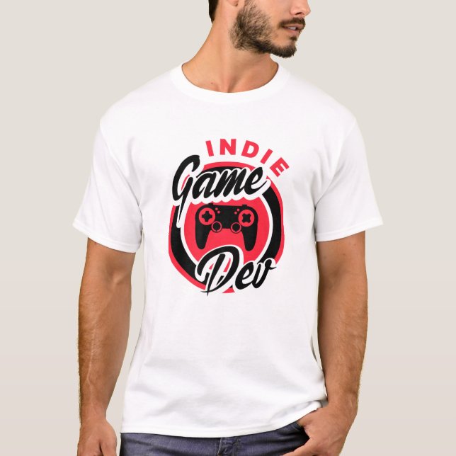 T-shirt Indie Jeu Dev Video Joueur Joueur Joueur Nerd (Devant)