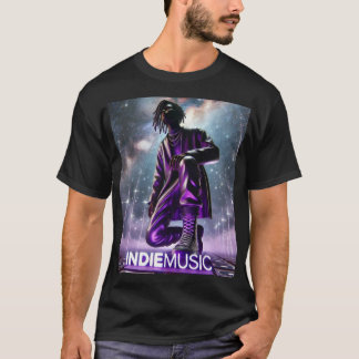 T-shirt indieMusic Purple-1