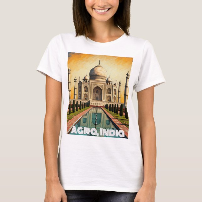 T-shirt indien coloré (Devant)