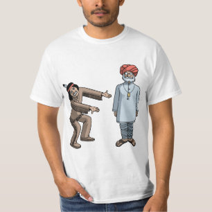 T-shirt Indien indien de V.