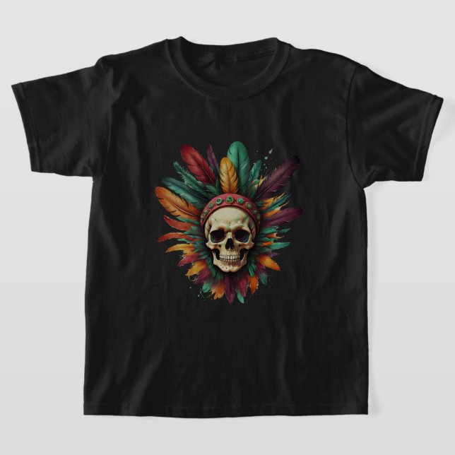 T-shirt Indien plumé (Poser)