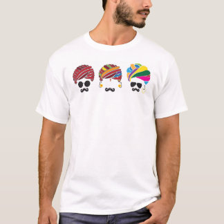 T-shirt Indien rustique avec un contact de contemporain