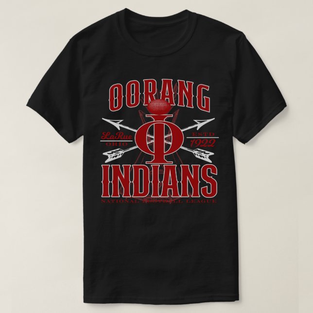 T-shirt Indiens d'Oorang (Design devant)