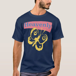 T-shirt Indiepop céleste