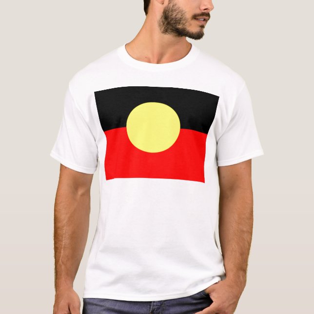 T-shirt Indigène-Drapeau (Devant)