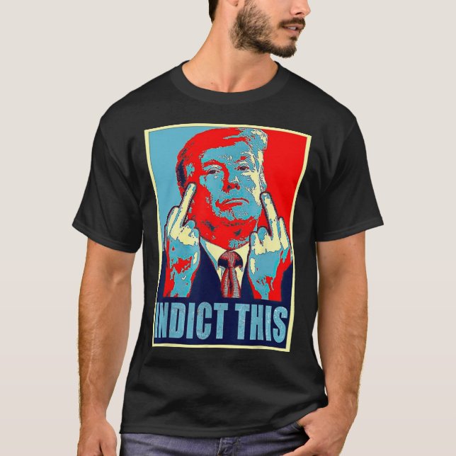 T-shirt Indiquer Cette Arrestation Politique Pour Le Drôle (Devant)