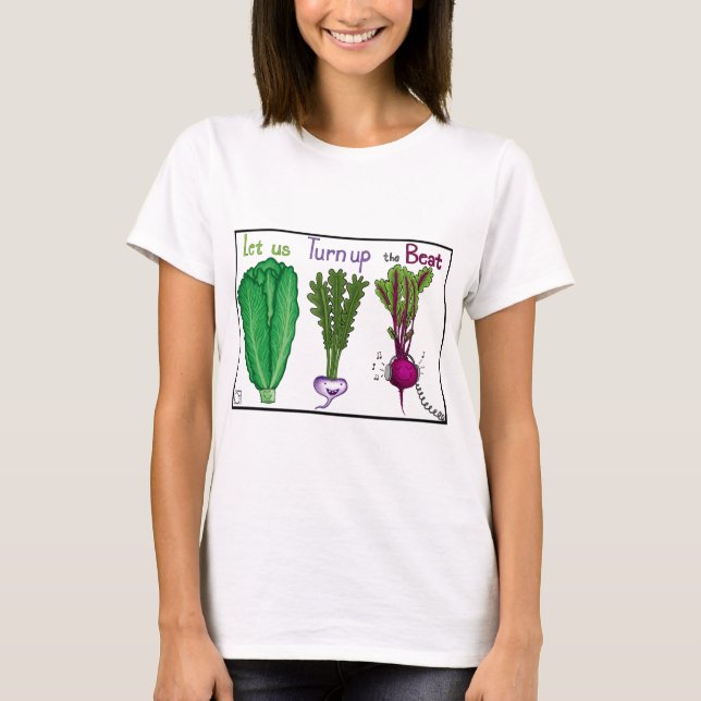T-shirt Indiquons le battement (Devant)