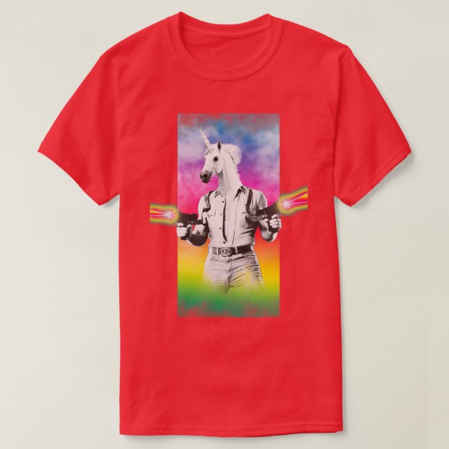 T-shirt Indispensable à la licorne de Badass (Design devant)