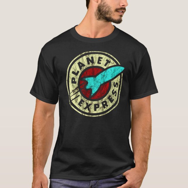 T-shirt indispensable Express de la planète rétro (Devant)