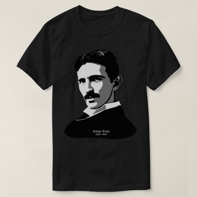 T-shirt indispensable Nikola Tesla (Design devant)
