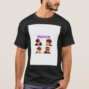 T-shirt Indochine Best Seller Band Graphic 