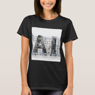 T-shirt Industrial Letterform – AI