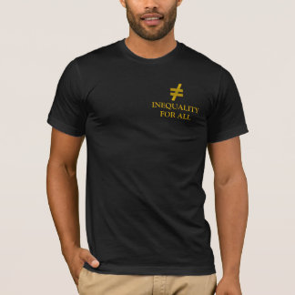 T-shirt Inégalité pour tous