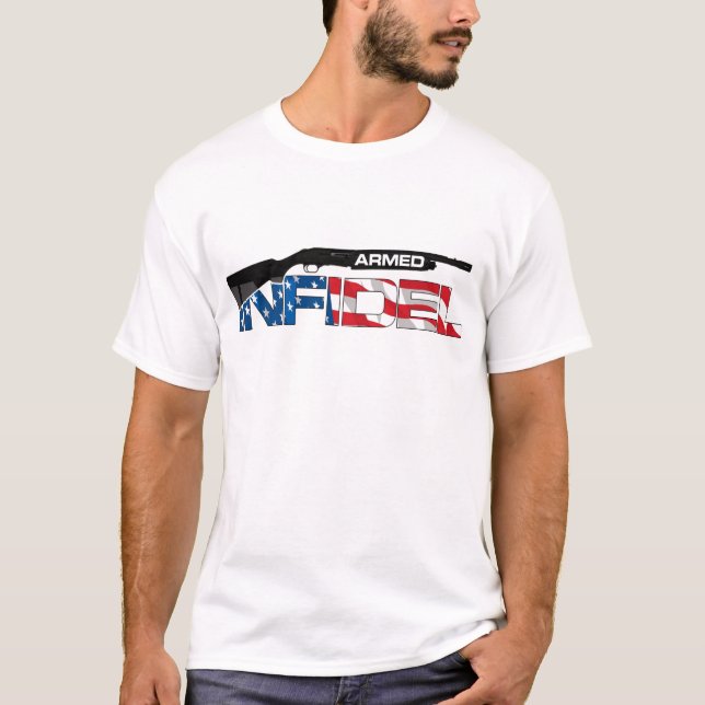 T-SHIRT INFIDÈLE ARMÉ (Devant)