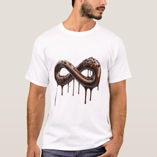 T-shirt Infinité du chocolat (Devant)