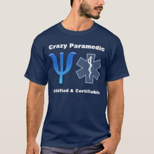 T-shirt Infirmier fol (foncé)
