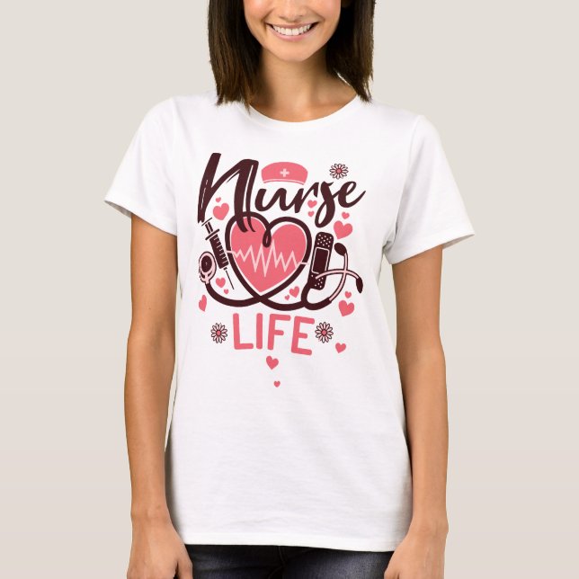 T-shirt Infirmière (Devant)