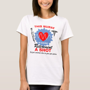 T-shirt Infirmière À La Retraite Donner À La Retraite U
