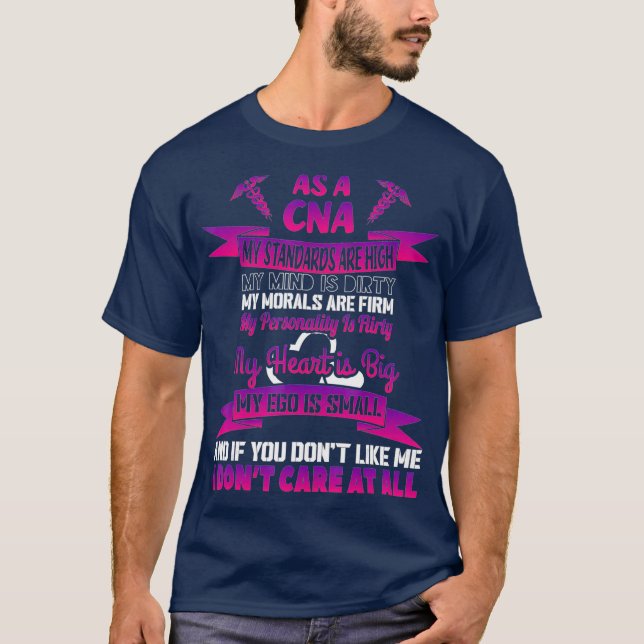 T-shirt Infirmière adjointe certifiée de l'AIIC (Devant)