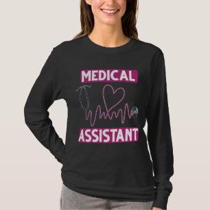 T-shirt Infirmière adjointe Médicale Stethoscope