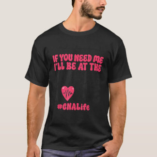 T-shirt Infirmière agréée de l'AIIC Si vous avez besoin