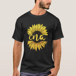 T-shirt Infirmière agréée Sunflower CNA Infirmière