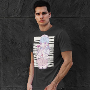 T-shirt Infirmière Anime Avec Coeur Cassé
