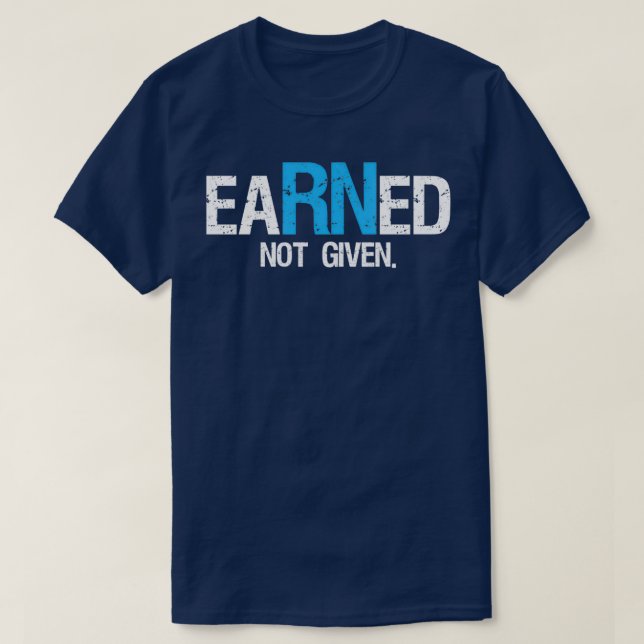 T-shirt Infirmière Cadeau eaRNed Pas Donné Pride Infirmièr (Design devant)