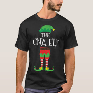 T-shirt Infirmière Cna Elf Matching Group Christmas Party