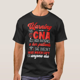T-shirt Infirmière Cna pour les femmes Anges École d'infir