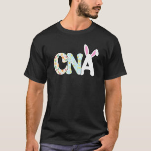 T-shirt Infirmière Cna Vie Stethoscope Scruter Pâques Jour