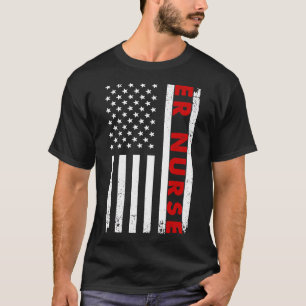 T-shirt Infirmière cool Urgente Pour Hommes Hôpital Fémini
