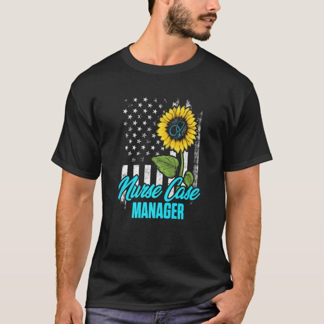 T-shirt Infirmière Coque Gestionnaire Gestion des Rn 6 (Devant)