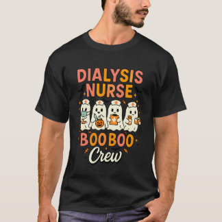 T-shirt Infirmière de dialyse Boo Boo Crew Halloween Fantô